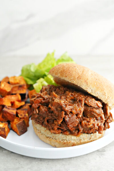 Slow Cooker BBQ Pulled Beef