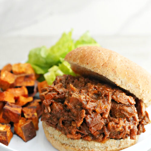 Slow Cooker BBQ Pulled Beef