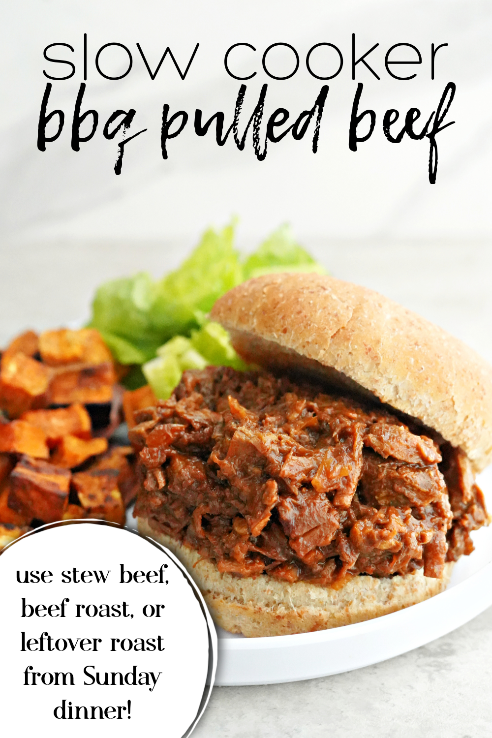 Slow Cooker BBQ Pulled Beef