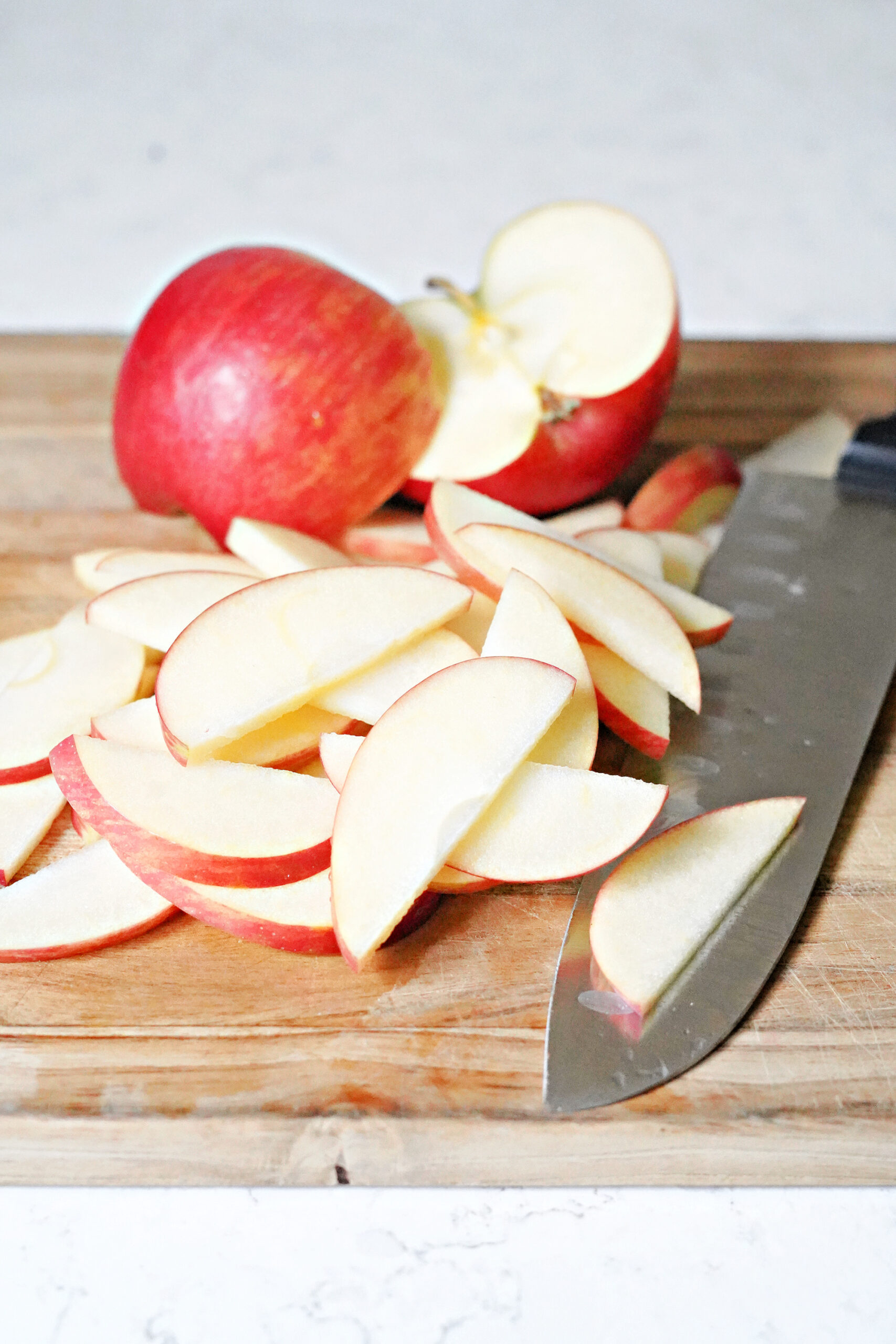 Blender Batter Apple Skillet Pancake