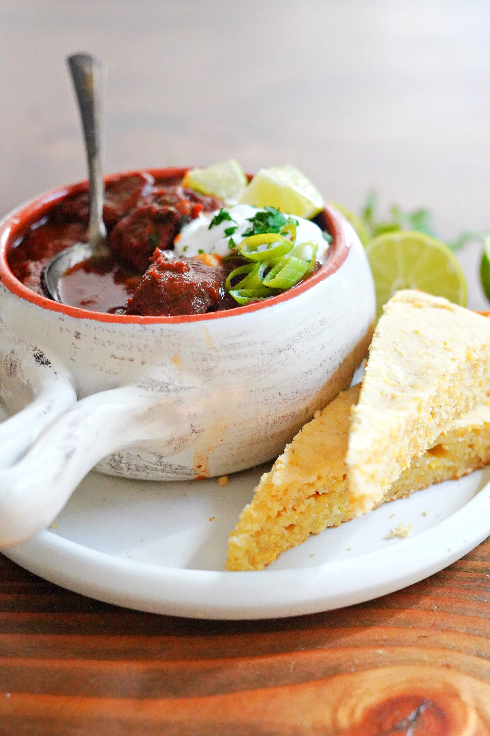 Braised Beef Chili (Slow Cooker OR Oven Methods!)